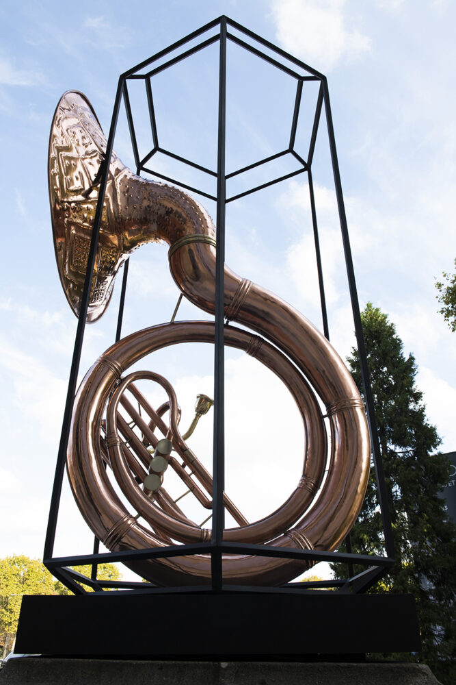 2020 – Sculptures JOHARI – BRASS BAND de Sammy Baloji au Grand Palais