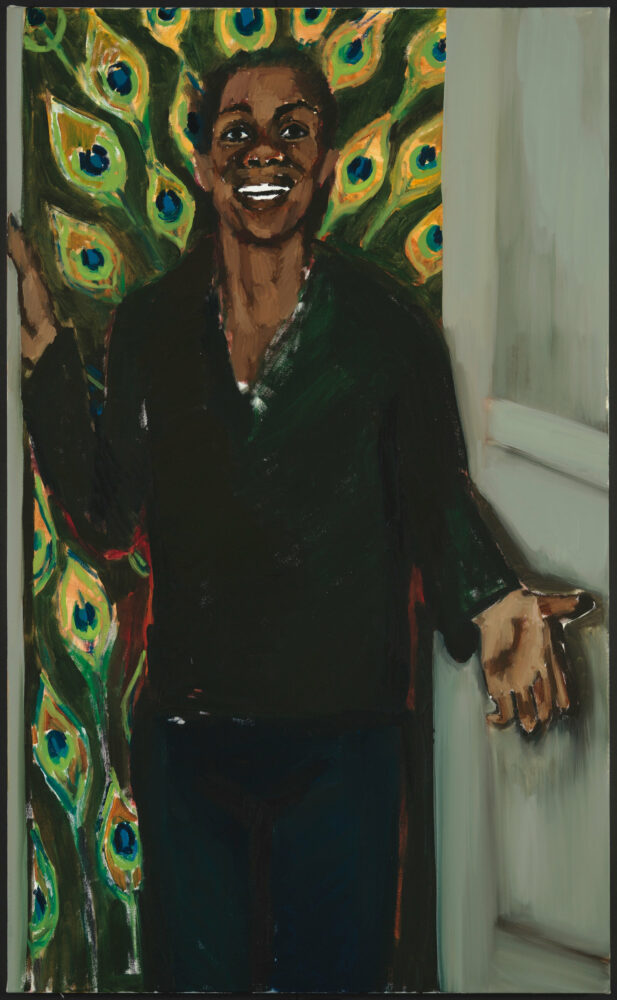 Haven for Wretches, Lynette Yiadom-Boakye
55 1/8 × 33 1/2 inches, oil on canvas, 2019